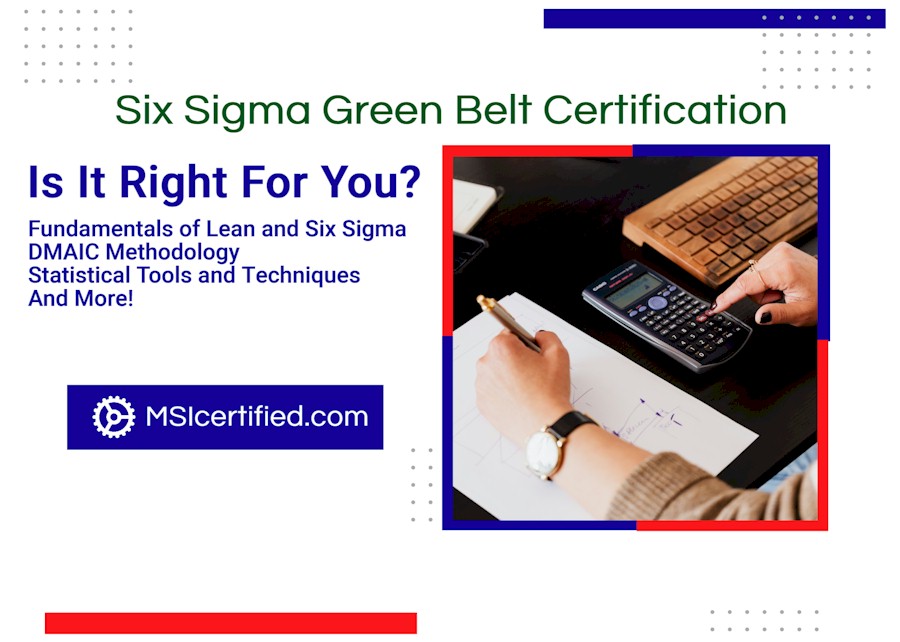 Dmaic green belt sales